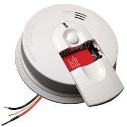 120V AC/DC Slide load Smoke Detector with 9V Battery