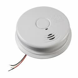 Worry-Free Hardwired Interconnect Smoke Alarm with Sealed Lithium Battery Backup