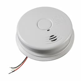 Hardwired AC/DC Ion Smoke and Carbon Monoxide Alarm with Sealed Lithium Battery Backup