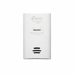 120V AC Plug-In Carbon Monoxide Alarm w/ Battery Backup, Theft-Deterrent, 2 Pack