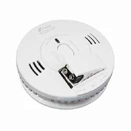 120V AC/DC Powered Smoke & CO Alarm w/Multi-Criteria Smoke Sensor, 9V Battery Backup