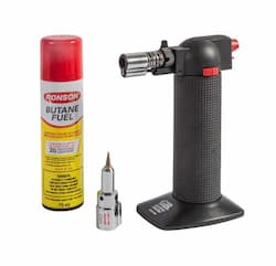 King Innovation Mini Butane Torch w/ Attachment