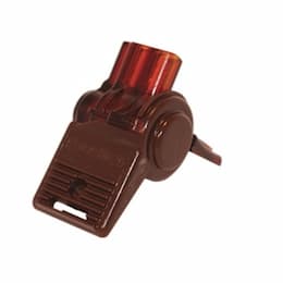 King Innovation Blazing SnapLoc Brown Wire Connector Lighting Splice