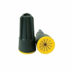 Blazing TwistLoc Gray/Yellow Wire Connector, Pack of 100