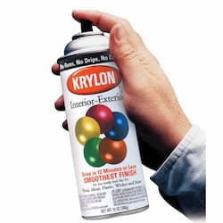 12oz Interior/Exterior Glossy White Aerosol Spray Paint