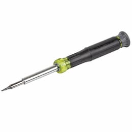 Klein Tools 14-in-1 Precision Screwdriver/Nut Driver, Black & Yellow