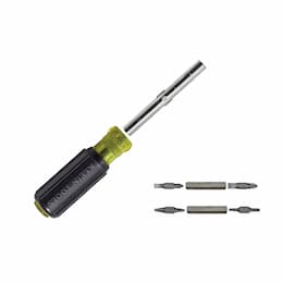 11 in 1 Screwdriver and Nut-driver with Cushion Grip