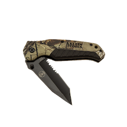 Camo Print Folding Knife w/Logo