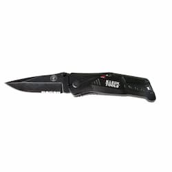 Spring Assisted Open Pocket Knife w/Drop Point Blade, Stainless Steel