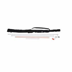 Klein Tools 33-ft Fish and Glow Rod Kit w/Bag