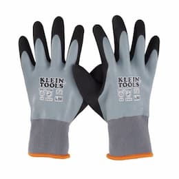 Thermal Dipped Gloves, Gray, Large