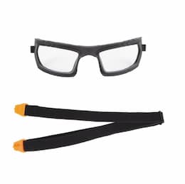 Gasket and Strap for Safety Glasses