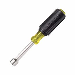 Klein Tools 7/16'' Hollow Shaft Cushion Grip Nut Driver with Cushion Grip