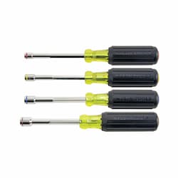 4-Piece Heavy Duty Nut Driver Set