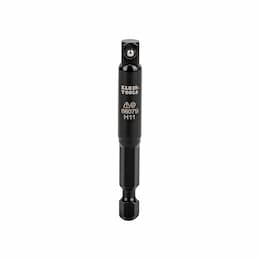 Klein Tools Flip Impact Socket Adapter, Small, 0.25-in to 0.25-in