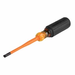 8-in Slim-Tip Insulated Screwdriver, Cabinet, Shank