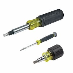 3 pc. Multi-Bit Screwdriver & Nut Driver Set