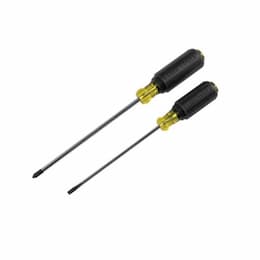 2-Piece Screwdriver Set, 3/16 Cabinet and #2 Phillips w/ Cushion-Grip