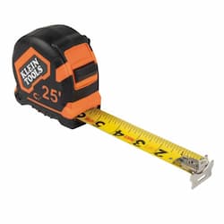 25-ft Tape Measure, Double-Hook