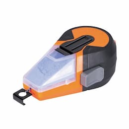 Auto-Retracting Chalk Line w/ Blue Chalk