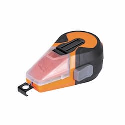 Auto-Retracting Chalk Line w/ Red Chalk