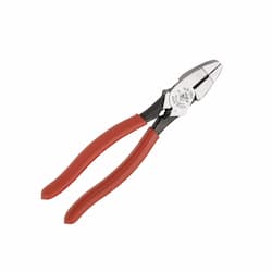 Klein Tools 9'' High-Leverage Side-Cutting Pliers - Lineman's Bolt-Thread Holding