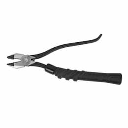 9-in Slim-Head Ironworker's Pliers, Aggressive Knurl, Comfort Grip