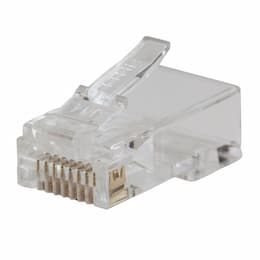 Modular Data Plugs, CAT5e, 200 Pack