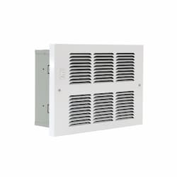 5800 BTU/H Hydronic Wall Heater, Small, 120V, White