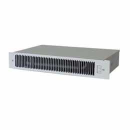 5100 BTU/H Under-Cabinet Hydronic Heater, 200 Sq Ft, 83 CFM, 120V, White