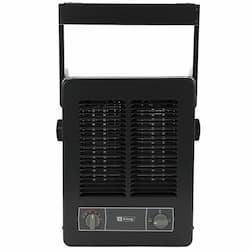 5700W Compact Unit Heater, 625 Sq Ft, 270 CFM, 1-3 Ph, 24 Amp, 208V/240V, Almond