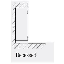 2-in Recess Trim Kit for 48-in KCA Series Cabinet Heater