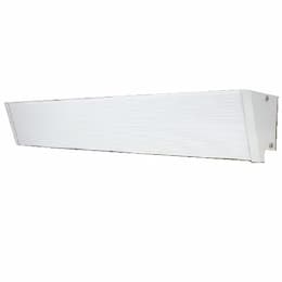 71-in Cover for KCV Alcove Heaters, 840W,  208V, White