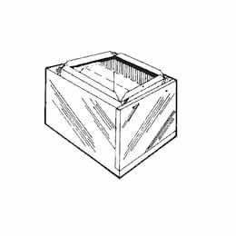 Cabinet for A/C Cooling Coils, Large