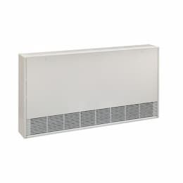 65-in 3000W Cabinet Heater, Low Density, 1 Phase, 277V, White