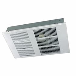 King Electric 4000W Ceiling Heater, 400 Sq Ft, Large, 19.2 Amp, 208V, White