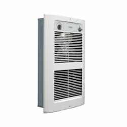 2250W/4500W Wall Heater w/o Thermostat & Wall Can, Large, 208V, Almond