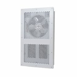 500W/2000W Vandal Resistant Heater w/ TP Thermostat, 208V, White