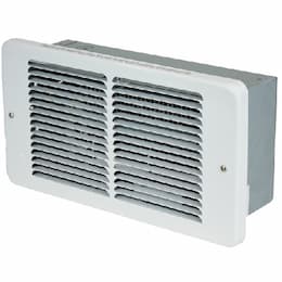 100W/2000W Wall Heater, 7.2 Amps, 277V, White