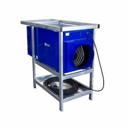 10kW Industrial Portable Unit Heater, 1-Ph, 208V