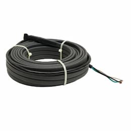 72W/96W 12-ft Self-Regulating Heating Cable, 240V