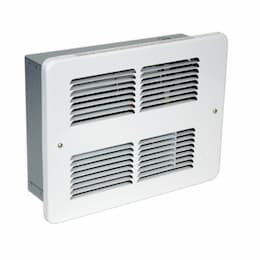 600W/1200W High Mount Small Wall Heater (No Can), 120V, White