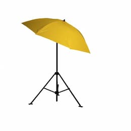 6.5-ft Heavy-Duty Umbrella, Vinyl, Yellow