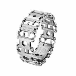 Stainless Steel Tread 29 tool Multitool Linked Bracelet