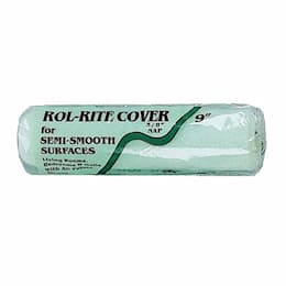 Linzer 9-in Paint Roller Cover for 3/8-in Nap, Knit Fabric, Green