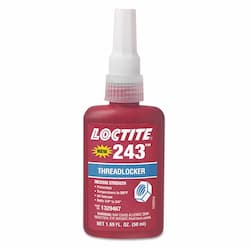 Loctite  243 Medium Strength Blue Threadlockers