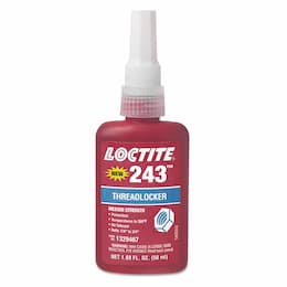 Loctite  243 Medium Strength Blue Threadlockers