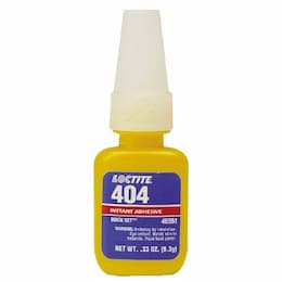 Loctite  Clear 404 Quick Set Instant Adhesive