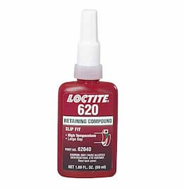 Loctite  Green 620 Retaining Compound, 50 ml, 3800 psi