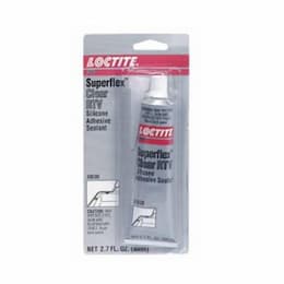 Loctite  Clear Superflex RTV Silicone Adhesive Sealant, 80 mL